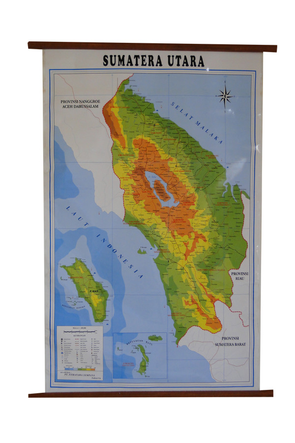 Detail Gambar Peta Provinsi Sumatera Utara Nomer 4