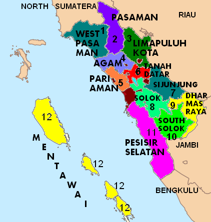 Detail Gambar Peta Provinsi Sumatra Barat Nomer 20