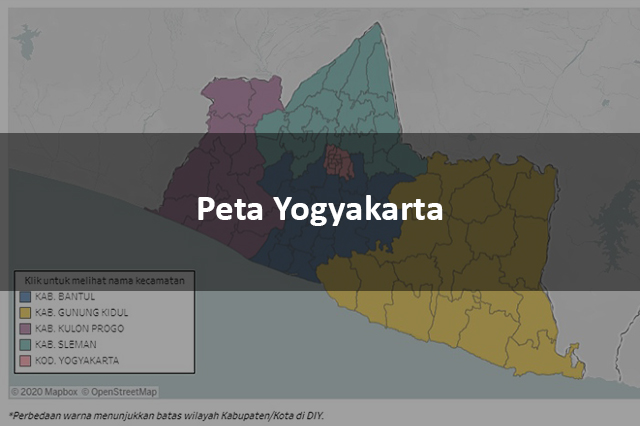 Detail Gambar Peta Provinsi Yogyakarta Dan Keteranganya Nomer 18