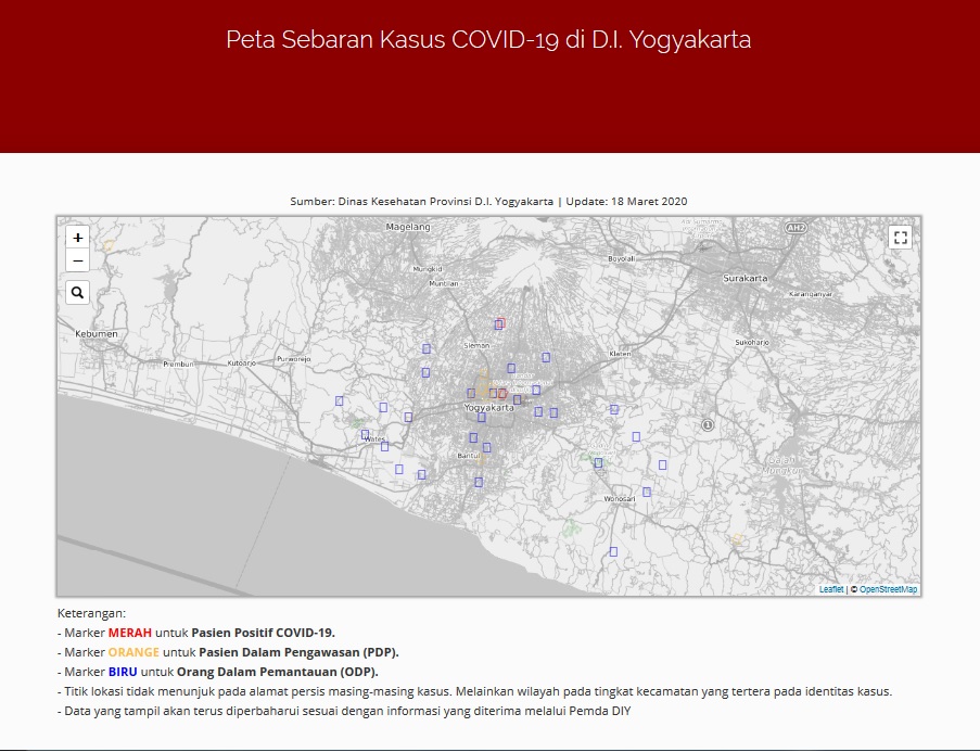 Detail Gambar Peta Provinsi Yogyakarta Dan Keteranganya Nomer 28