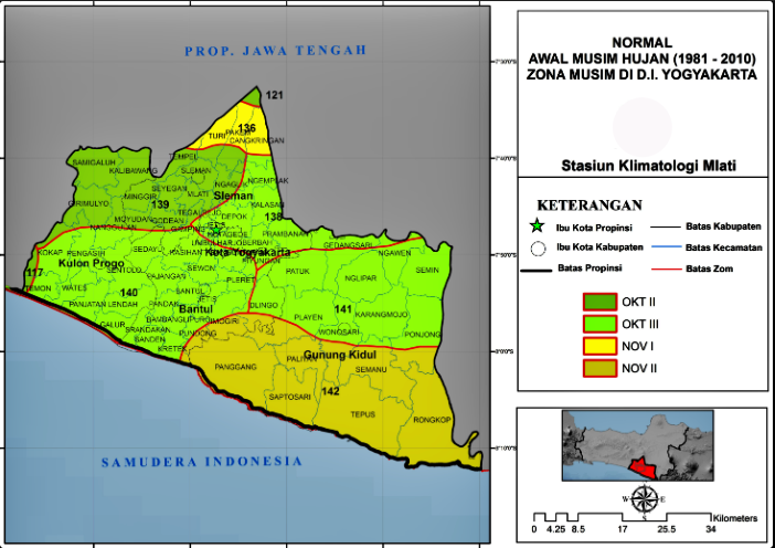 Detail Gambar Peta Provinsi Yogyakarta Dan Keteranganya Nomer 6