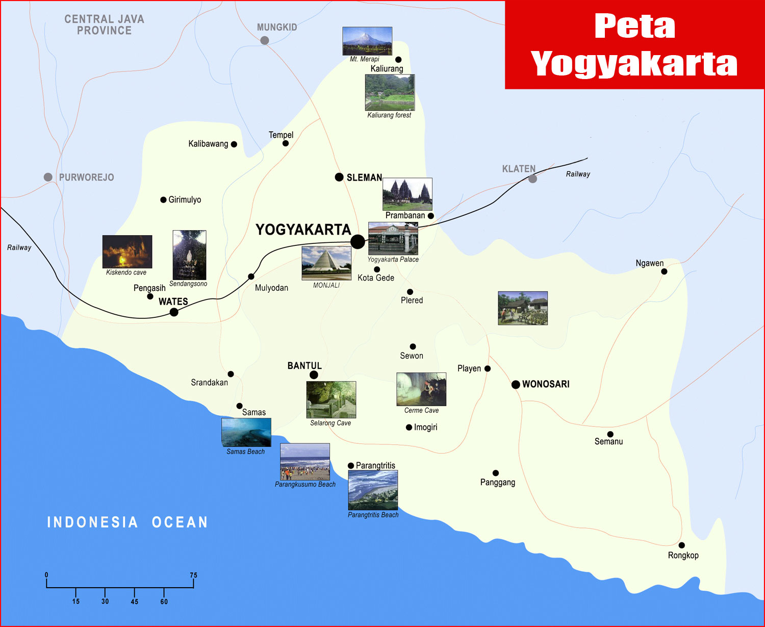 Detail Gambar Peta Provinsi Yogyakarta Dan Keteranganya Nomer 44