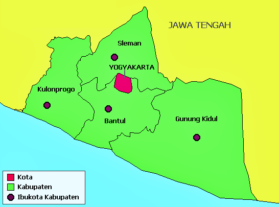 Detail Gambar Peta Provinsi Yogyakarta Dan Keteranganya Nomer 10