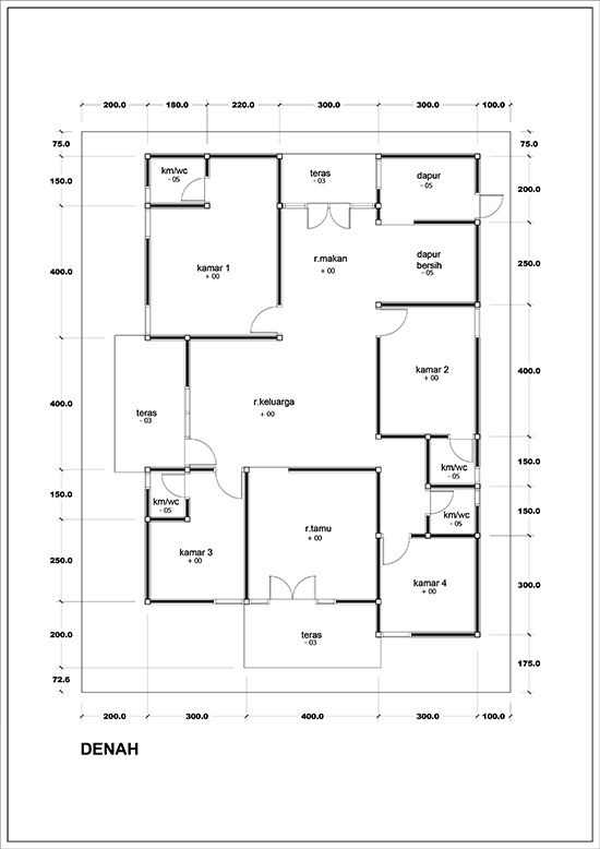 Detail Gambar Peta Rumah Nomer 30