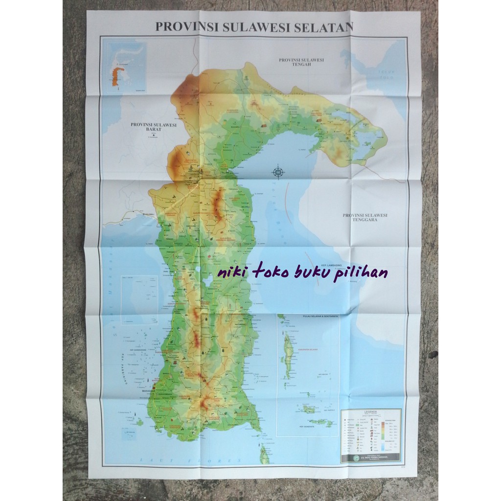 Detail Gambar Peta Sulawesi Selatan Lengkap Koleksi Nomer 24