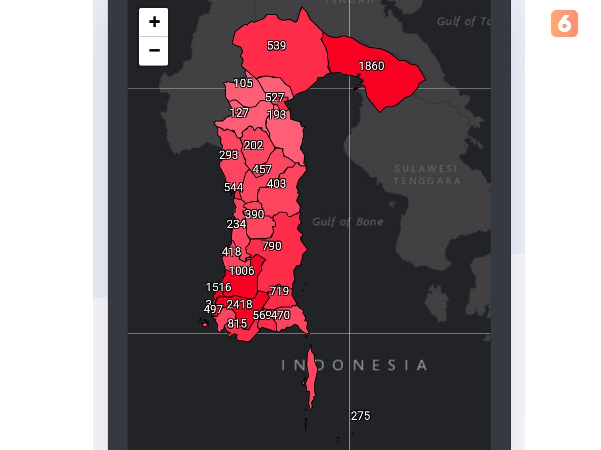 Detail Gambar Peta Sulawesi Selatan Lengkap Nomer 44