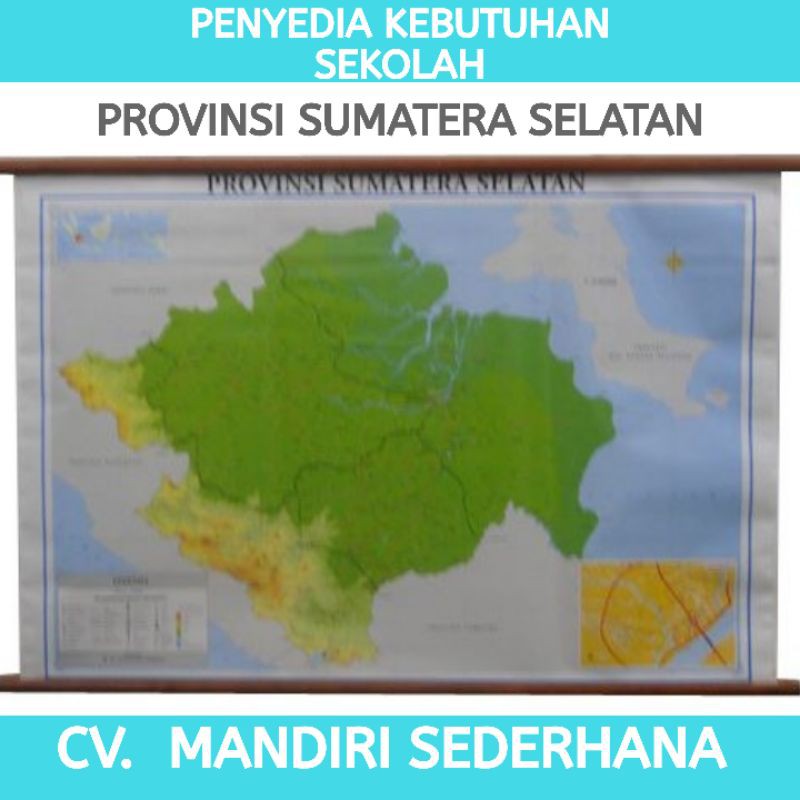 Detail Gambar Peta Sumatera Selatan Nomer 29