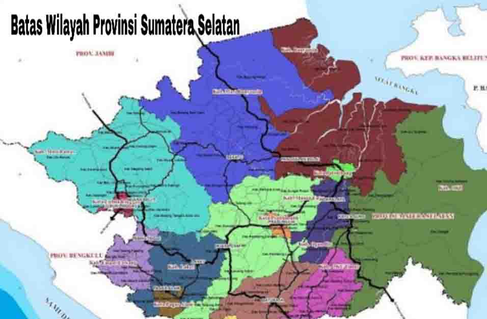 Detail Gambar Peta Sumatera Selatan Nomer 45