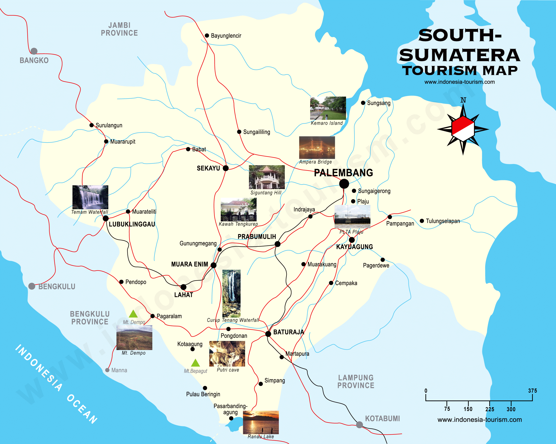 Detail Gambar Peta Sumatra Selatan Nomer 4