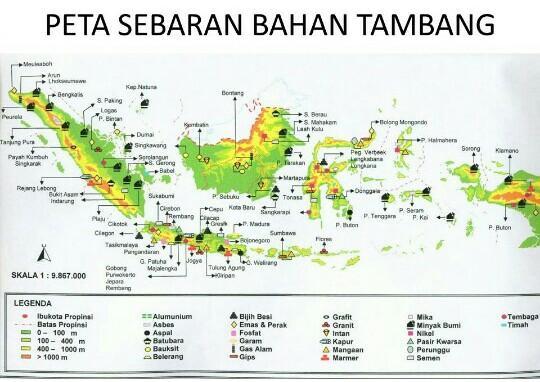 Detail Gambar Peta Tambang Indonesia Nomer 3