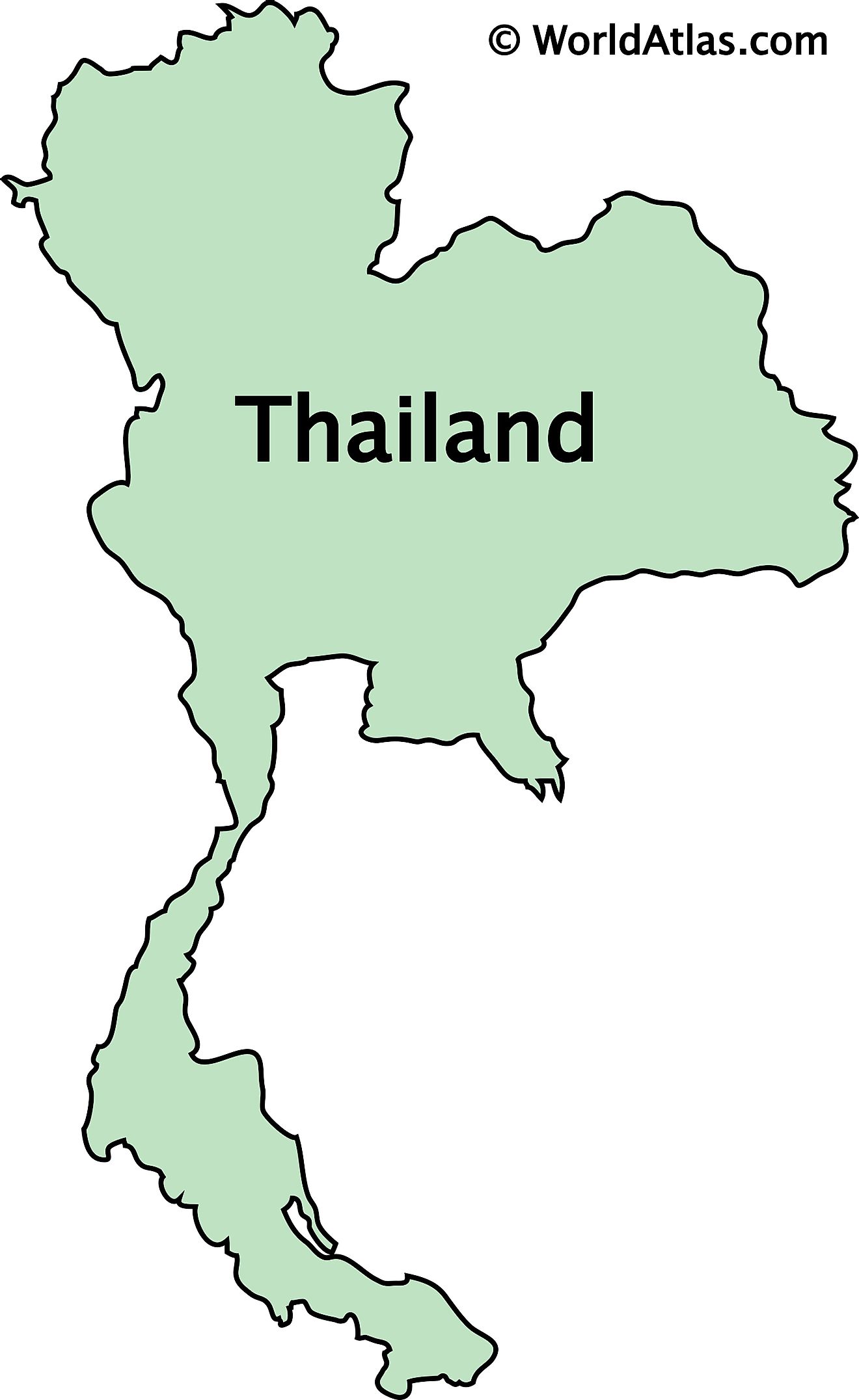 Detail Gambar Peta Thailand Nomer 37