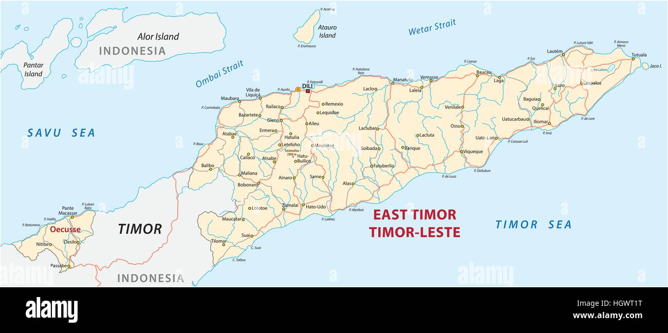 Detail Gambar Peta Timor Leste Nomer 11