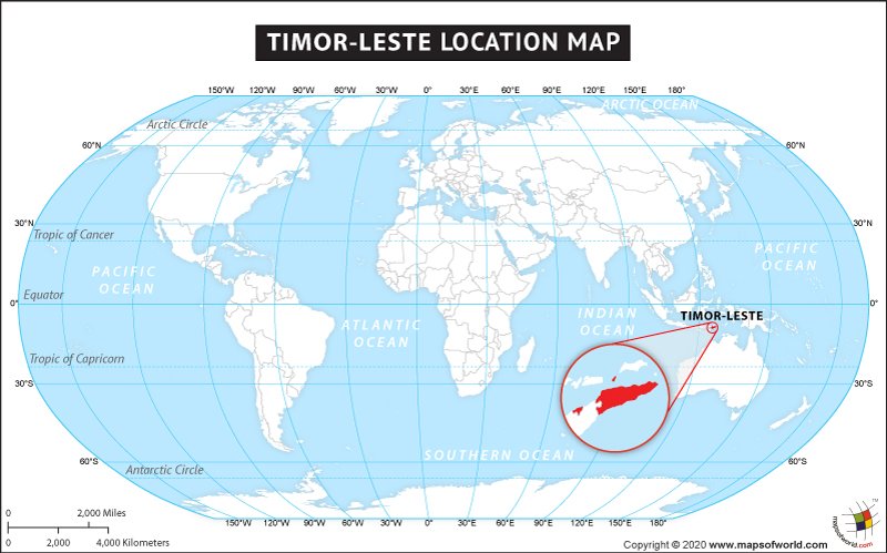 Detail Gambar Peta Timor Leste Nomer 19