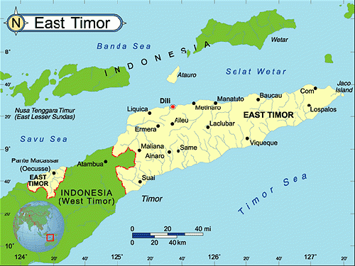 Detail Gambar Peta Timor Leste Nomer 23