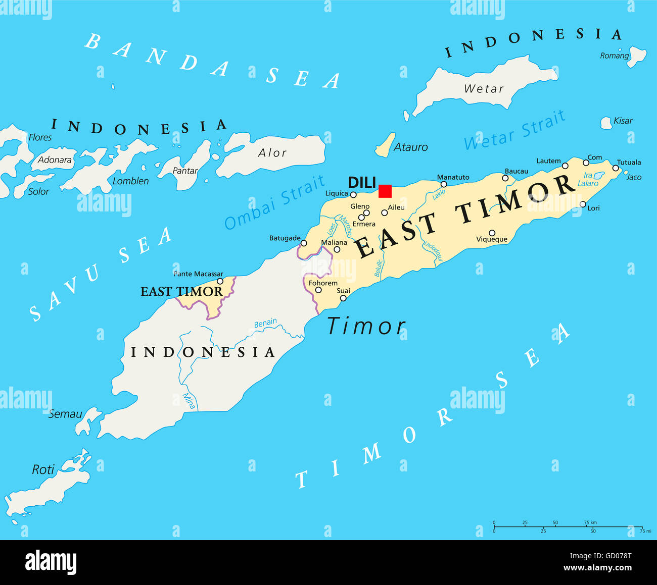 Detail Gambar Peta Timor Leste Nomer 9