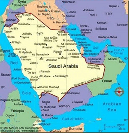 Detail Gambar Peta Timur Tengah Nomer 35