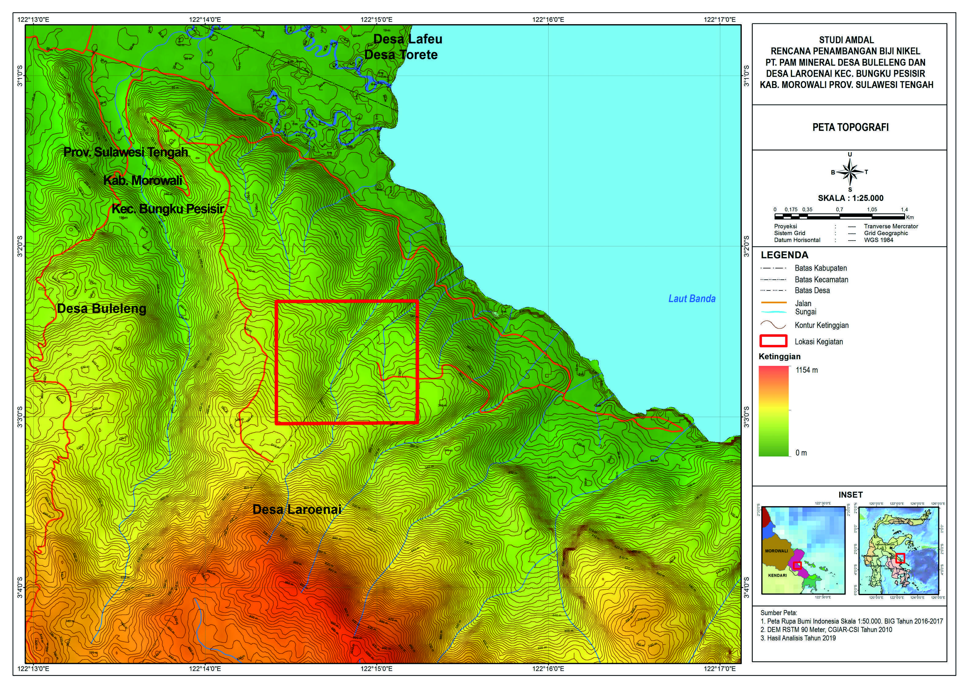 Detail Gambar Peta Topografi Nomer 2