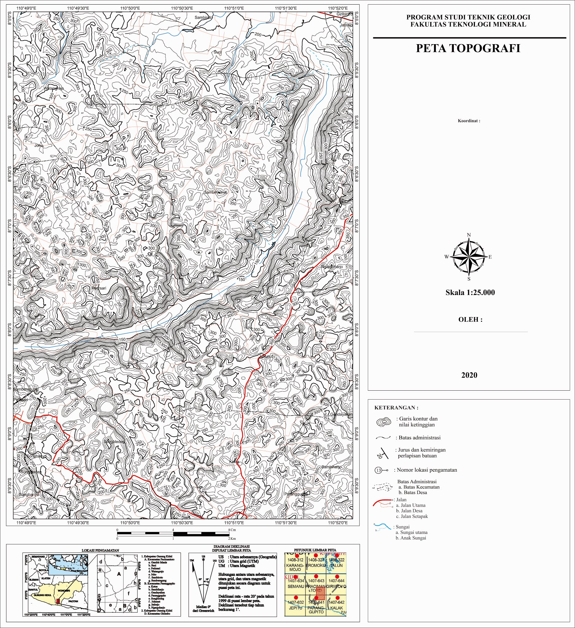 Detail Gambar Peta Topografi Nomer 14