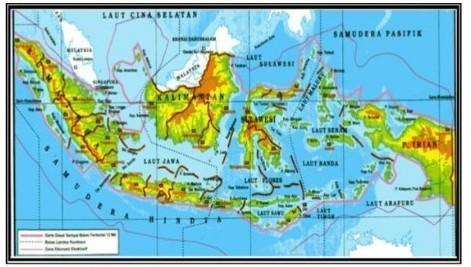 Detail Gambar Peta Wilayah Indonesia Nomer 40