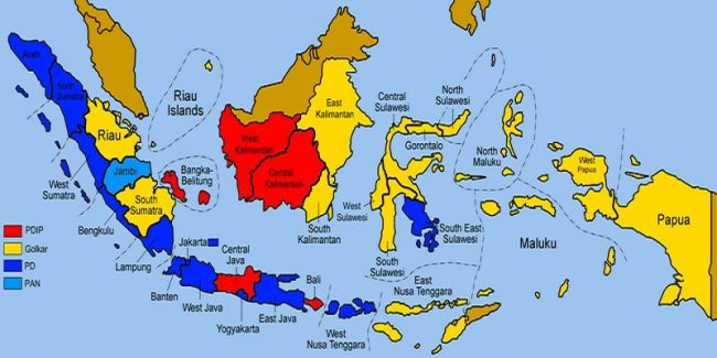 Detail Gambar Peta Wilayah Indonesia Zaman Sekarang Nomer 25