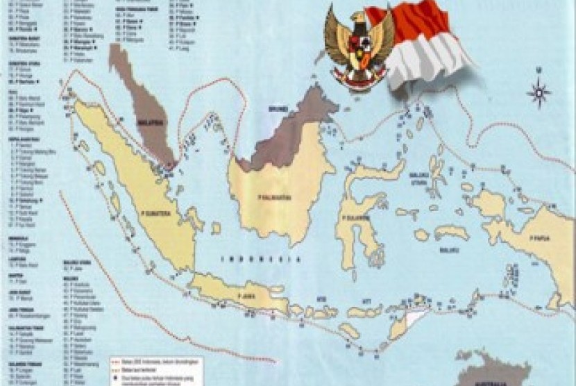 Detail Gambar Peta Wilayah Indonesia Zaman Sekarang Nomer 8