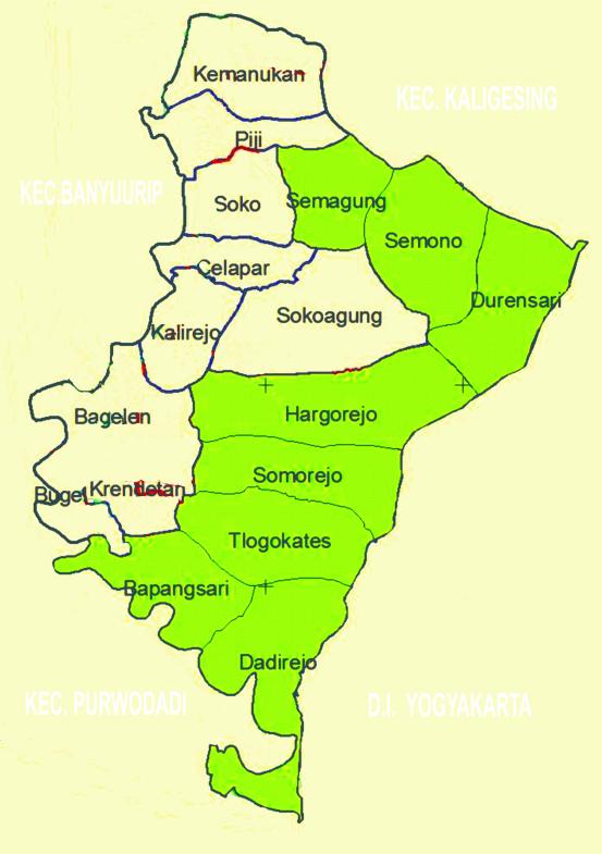 Detail Gambar Peta Wilayah Kecamatan Purwodadi Kabupaten Purworejo Nomer 17