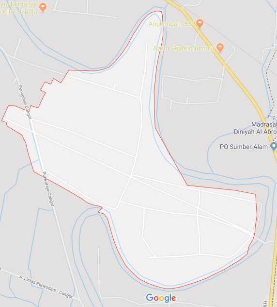 Detail Gambar Peta Wilayah Kecamatan Purwodadi Kabupaten Purworejo Nomer 26