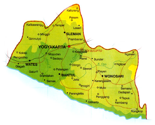 Detail Gambar Peta Yogyakarta Nomer 4