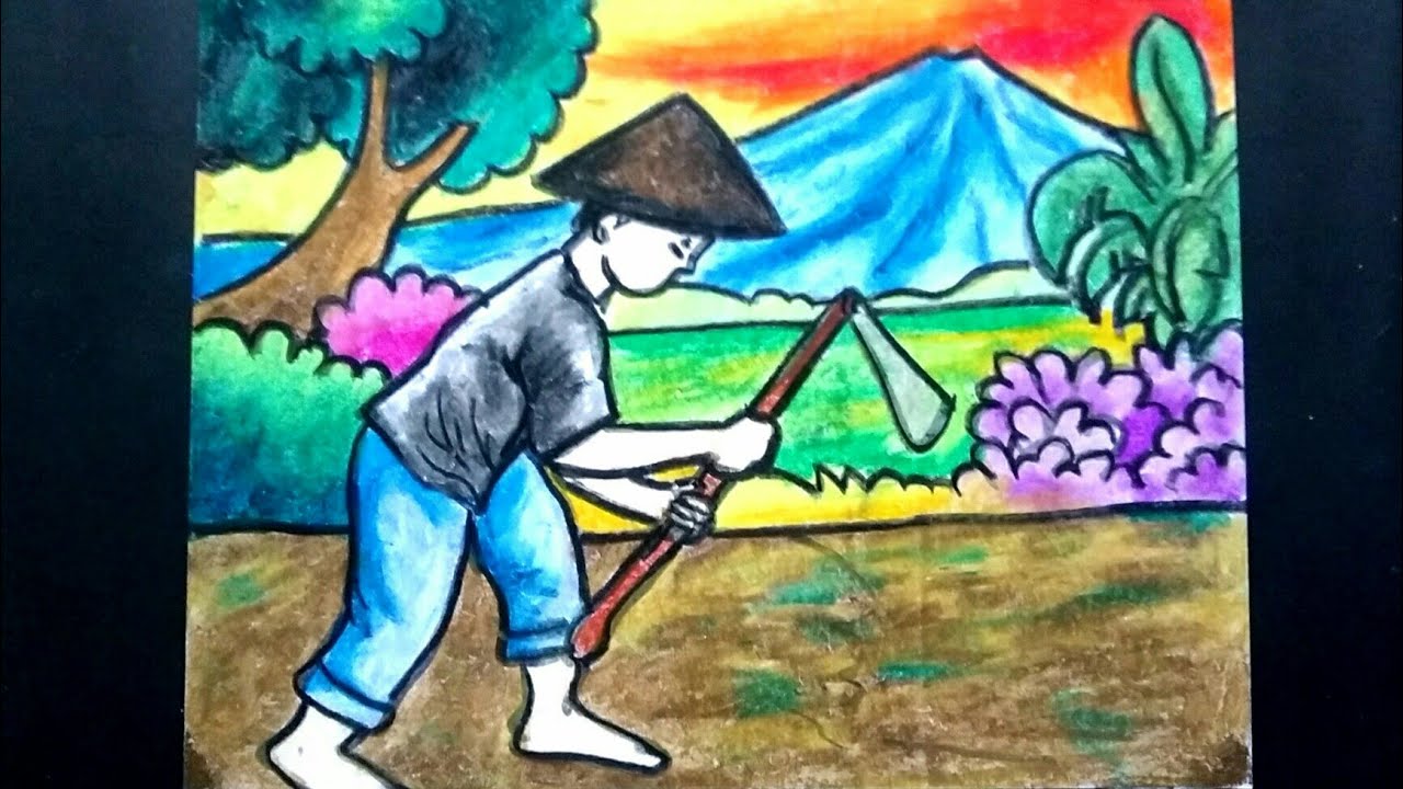 Detail Gambar Petani Sedang Mencangkul Nomer 26