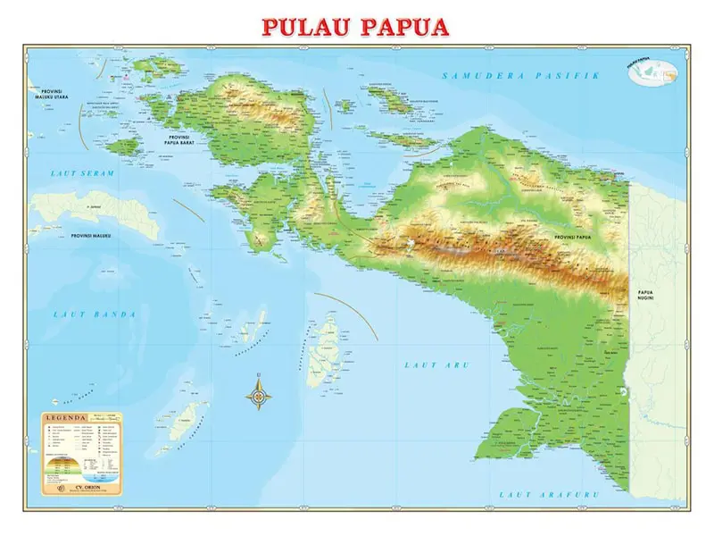 Detail Gambar Photo Peta Papua Nomer 8