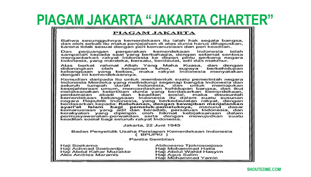 Detail Gambar Piagam Jakarta Nomer 9