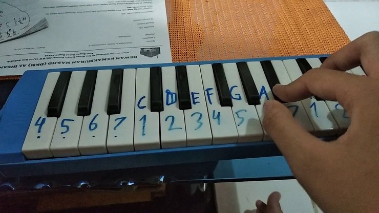 Detail Gambar Pianika Dan Notnya Nomer 21