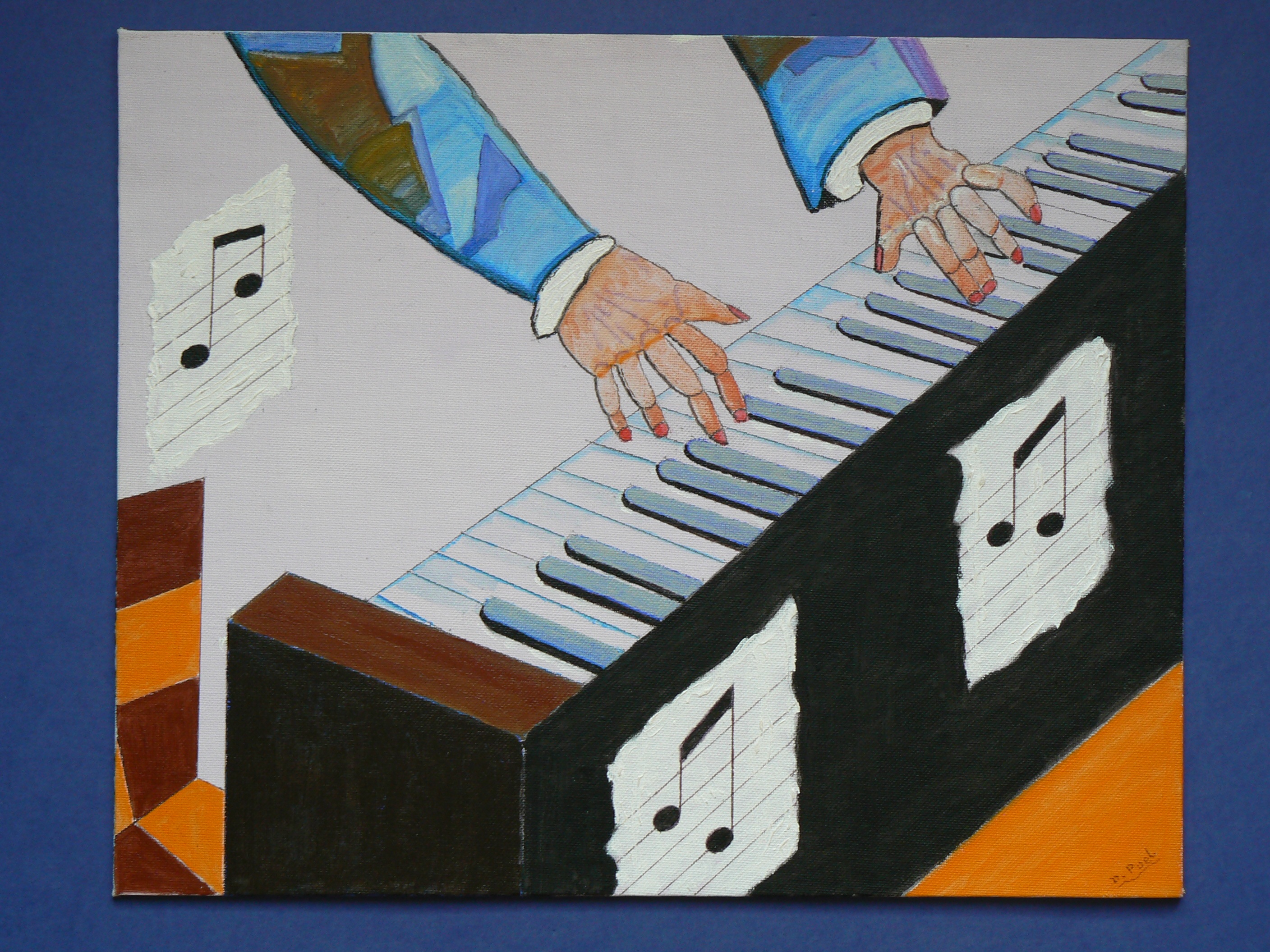 Detail Gambar Piano Sketsa Nomer 40