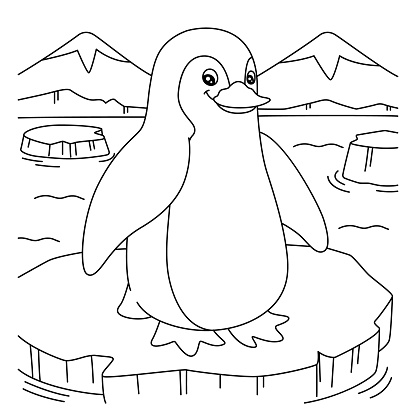 Detail Gambar Pinguin Mewarnai Nomer 52