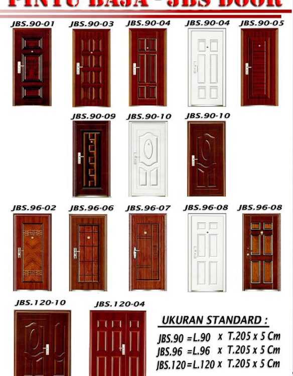 Detail Gambar Pintu Besi Minimalis Buka Dua Nomer 42