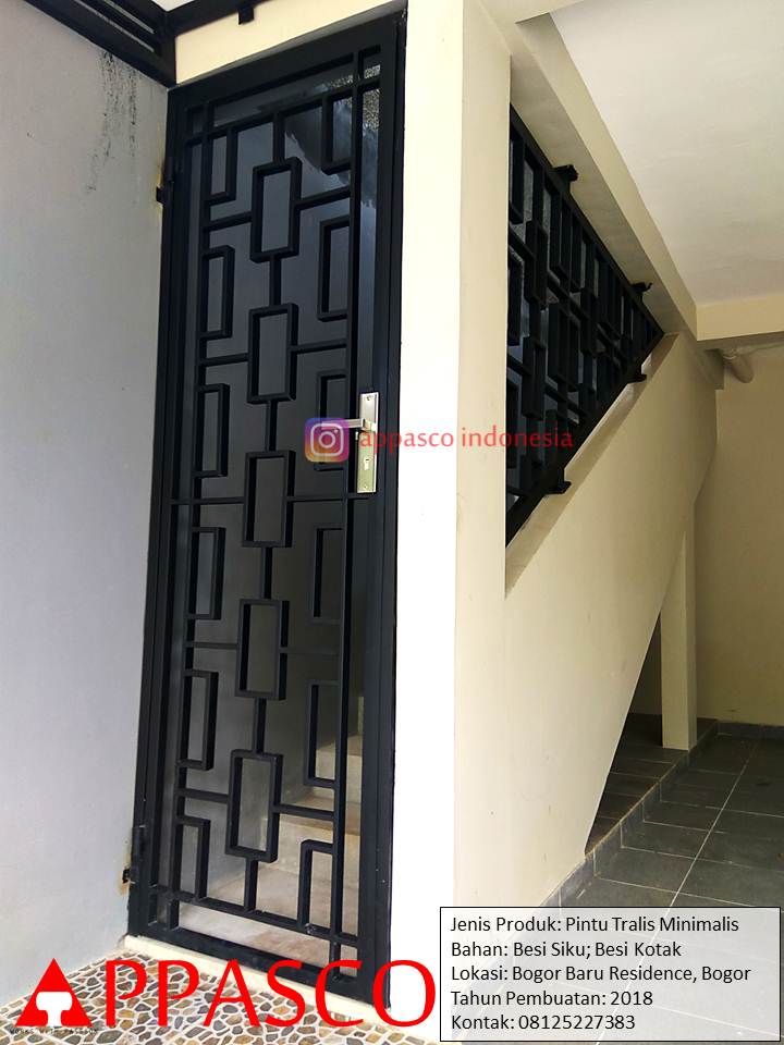 Detail Gambar Pintu Besi Minimalis Modern Nomer 11