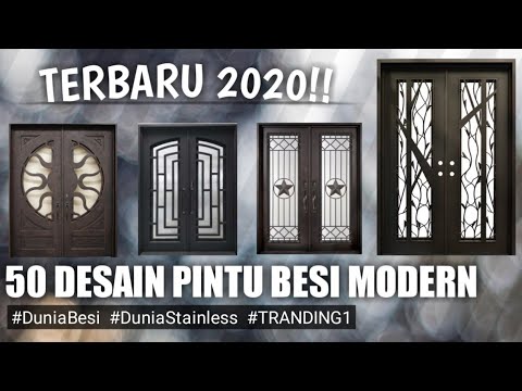 Detail Gambar Pintu Besi Minimalis Modern Nomer 15