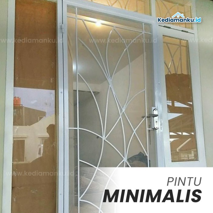 Detail Gambar Pintu Besi Minimalis Modern Nomer 23