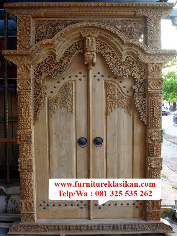 Detail Gambar Pintu Depan Gebyok Nomer 15