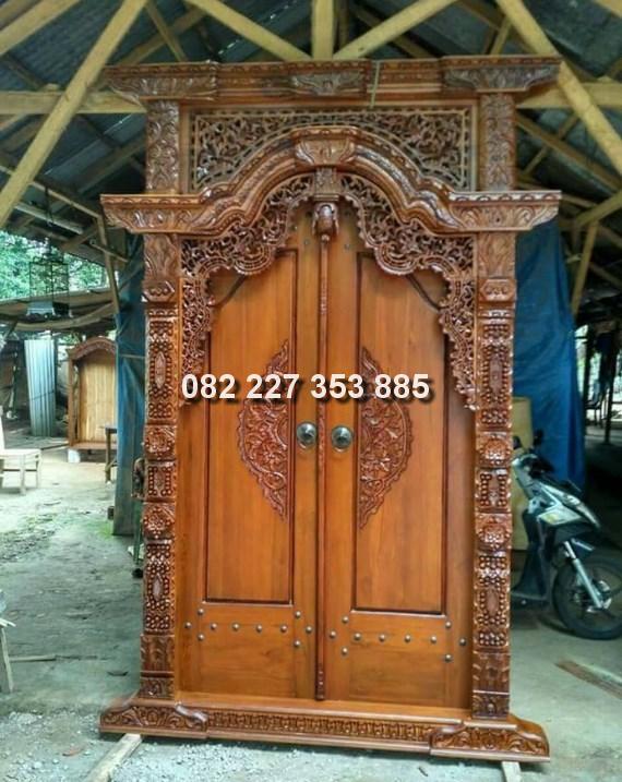 Detail Gambar Pintu Depan Gebyok Nomer 19