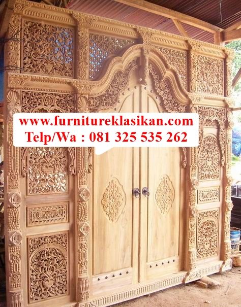 Detail Gambar Pintu Depan Gebyok Nomer 25