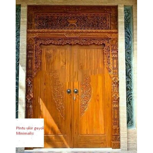 Detail Gambar Pintu Depan Gebyok Nomer 28