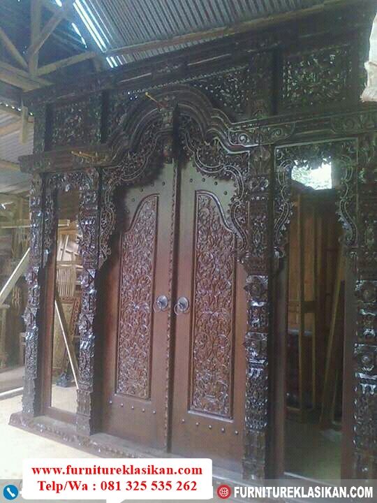 Detail Gambar Pintu Depan Gebyok Nomer 45