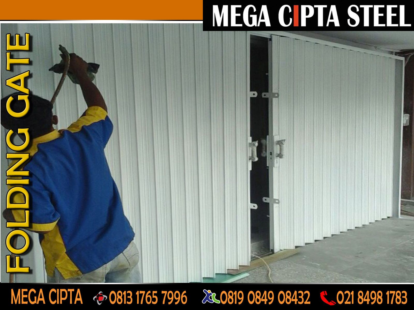 Detail Gambar Pintu Folding Gate Nomer 17