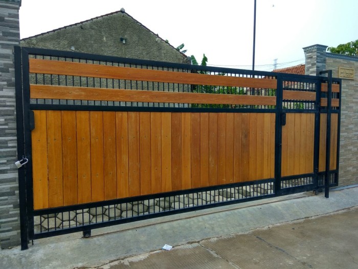 Detail Gambar Pintu Gerbang Rumah Nomer 12
