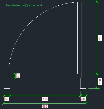 Detail Gambar Pintu Pada Denah Rumah Nomer 16