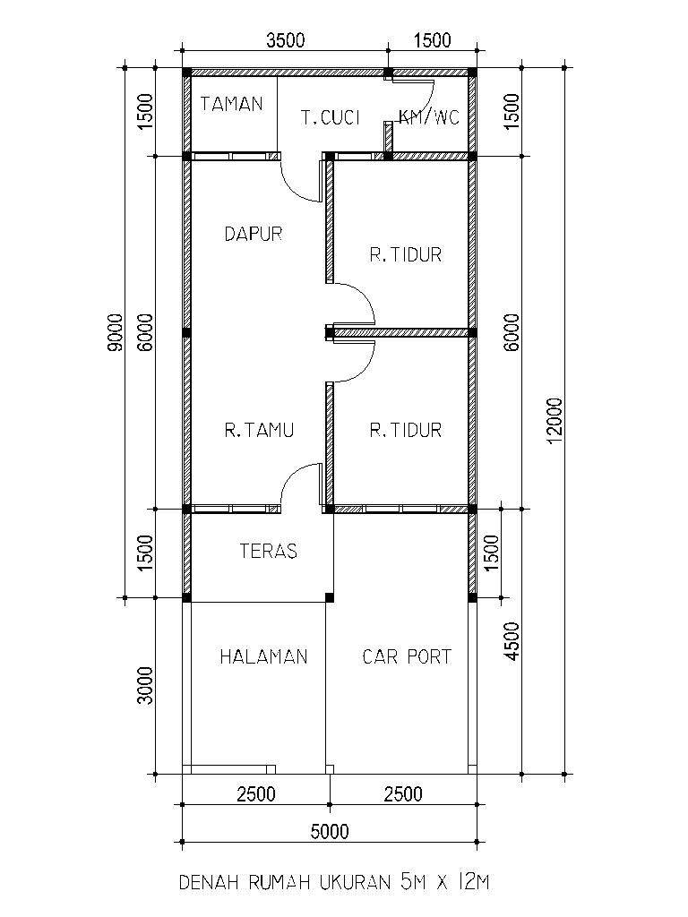 Detail Gambar Pintu Pada Denah Rumah Nomer 38