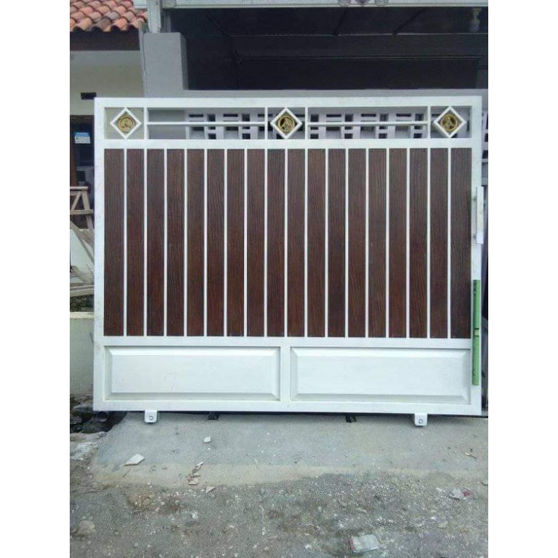 Detail Gambar Pintu Pagar Dorong Minimalis Nomer 25