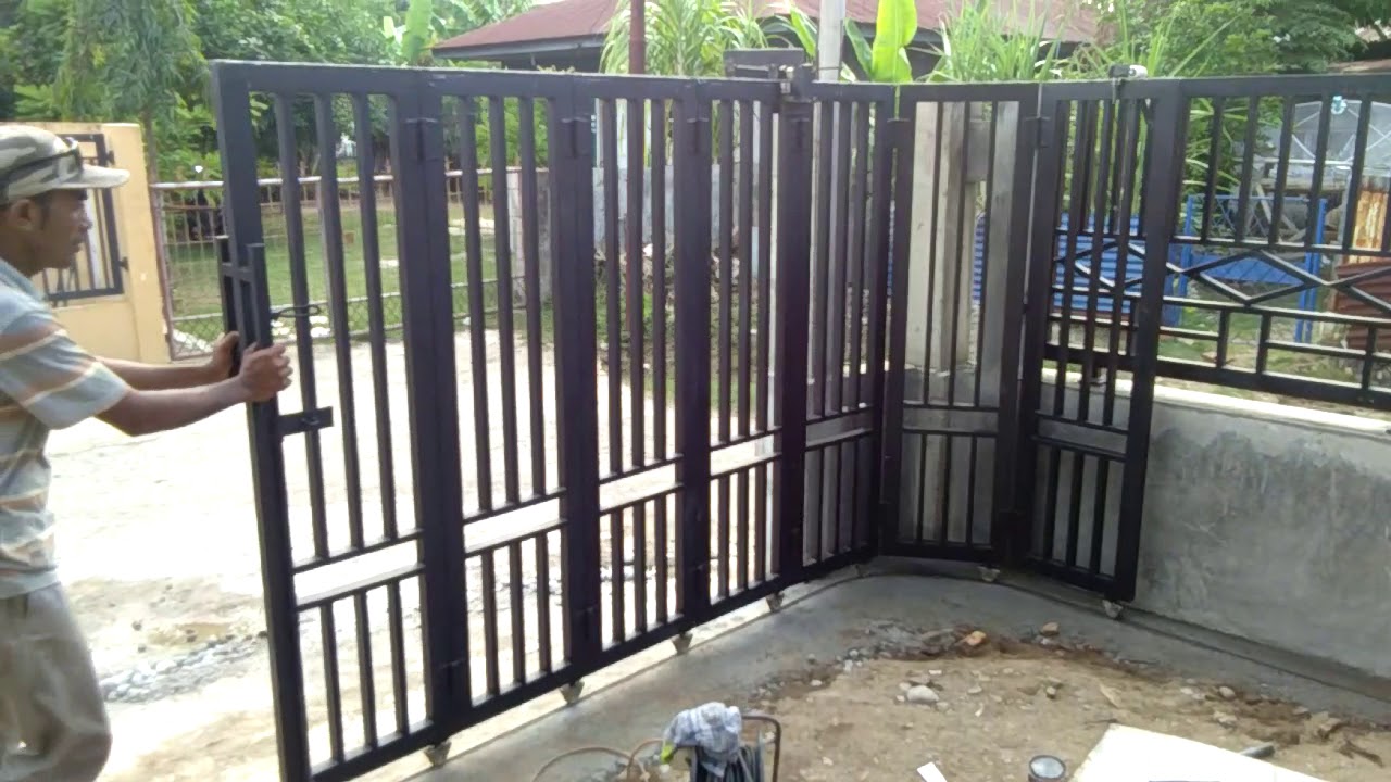 Detail Gambar Pintu Pagar Dorong Minimalis Nomer 39