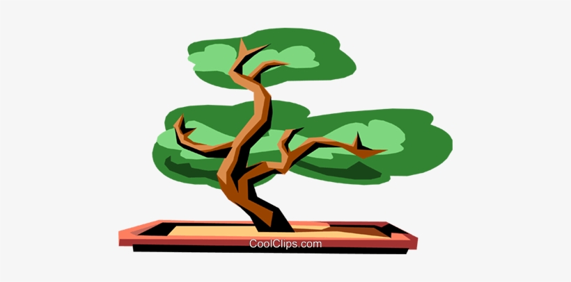 Detail Bonsai Vector Nomer 8